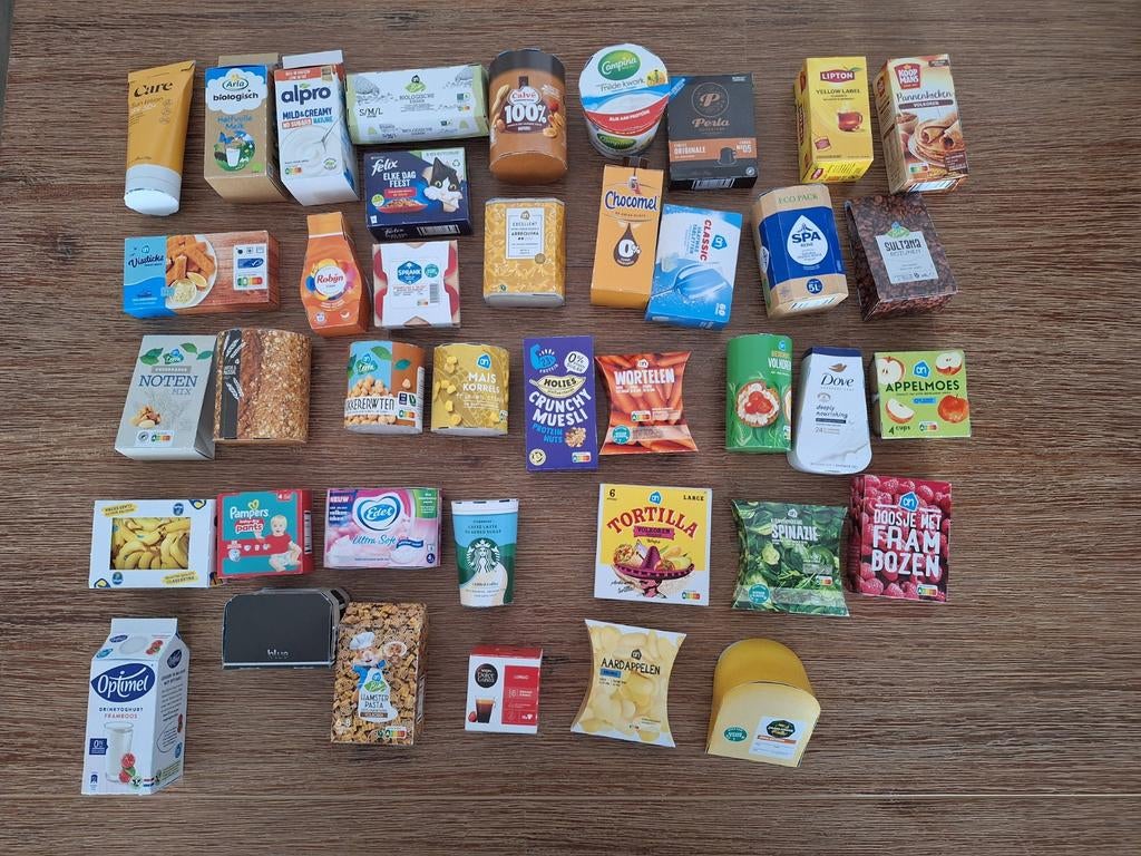 Ah mini's hele set gemaakt, Verzamelen, Supermarktacties, Albert Heijn, Ophalen of Verzenden