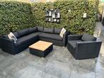 Comfortabele loungeset met kussens, Tuin en Terras, Tuinsets en Loungesets, 4 zitplaatsen, Gebruikt, Ophalen of Verzenden, Loungeset