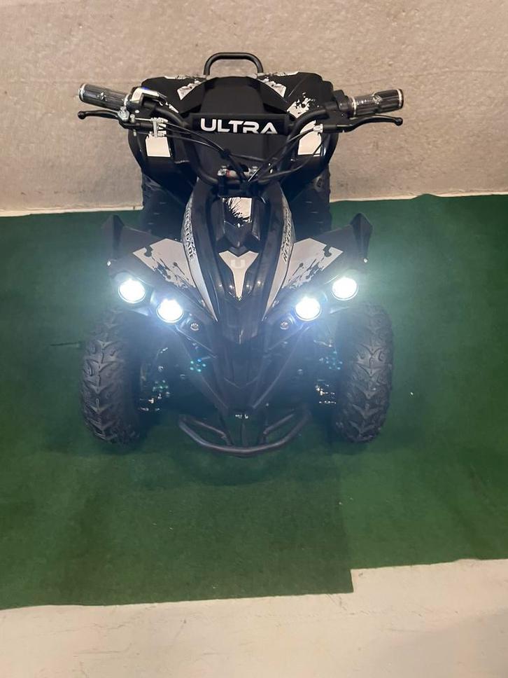 Nieuwe Ultra 1000W 48V elektrische zwarte midi kinder quad, Kinderen en Baby's, Speelgoed | Buiten | Accuvoertuigen, Nieuw, Ophalen