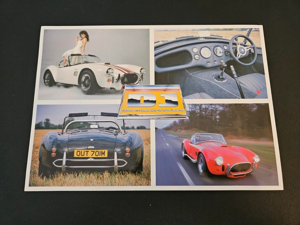 Brochure Dax Tojeiro, Ophalen of Verzenden, Zo goed als nieuw, Overige merken