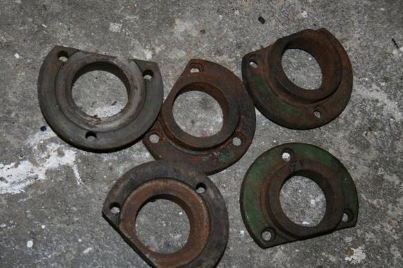 Lagerdeksels voor Wolseley WD stationaire motor, Ophalen of Verzenden, Gebruikt