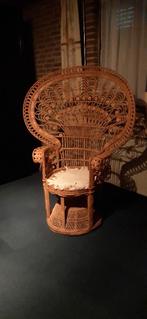 pauwenstoelen, Huis en Inrichting, Stoelen, Ophalen, Overige kleuren, Riet of Rotan, Zo goed als nieuw