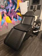 hydraulische stoel tattoo stoel, Zwart, Leer, Ophalen of Verzenden, Zo goed als nieuw