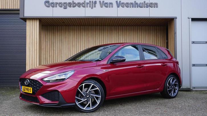 Hyundai i30 1.5 T-GDi 160pk N Line Navi LED 18inch LM Keyles, Auto's, Hyundai, Bedrijf, Te koop, i30, ABS, Achteruitrijcamera