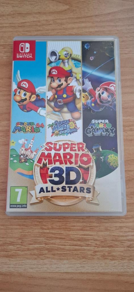 All stars (Super mario galaxy + sunshine + n64) | Switch, 2 spelers, Ophalen of Verzenden, Zo goed als nieuw, Platform