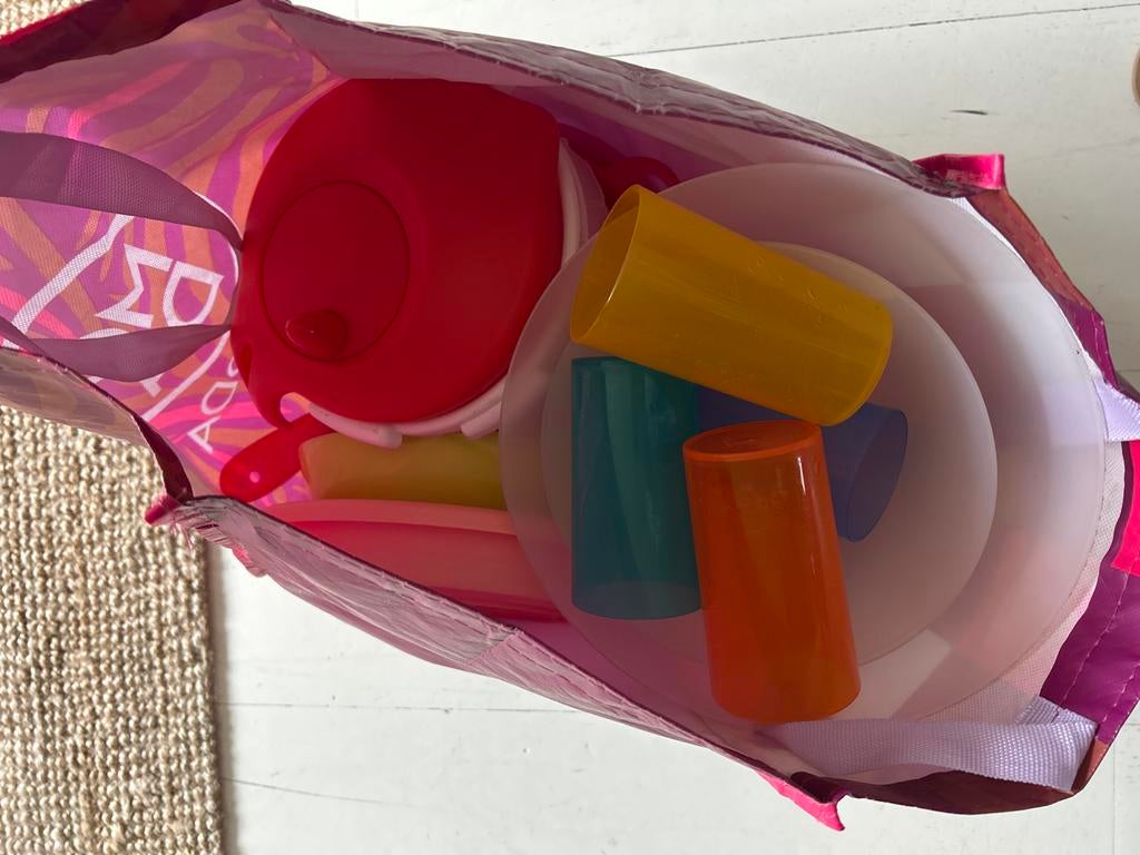 Gratis (kampeer)servies, Huis en Inrichting, Keuken | Servies, Ophalen, Overige materialen, Gebruikt, Effen