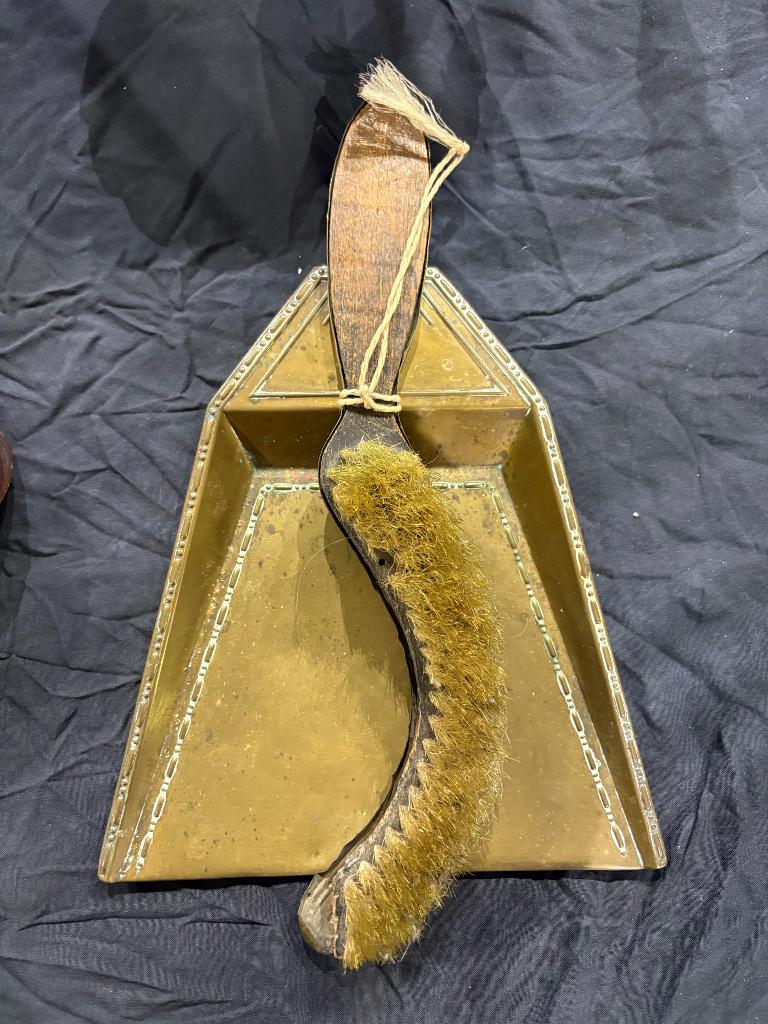 Antiek veger en blik, Antiek en Kunst, Ophalen of Verzenden