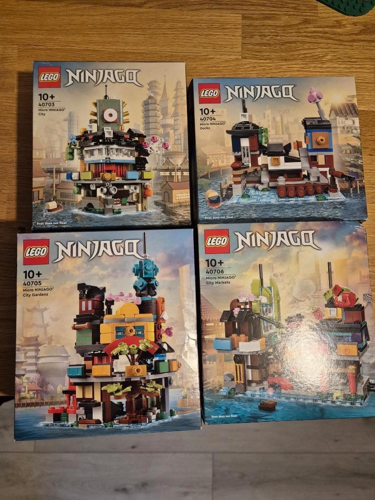 LEGO - GWP - Ninjago Mini's [Compleet], Kinderen en Baby's, Speelgoed | Duplo en Lego, Lego, Nieuw, Ophalen of Verzenden, Compleet