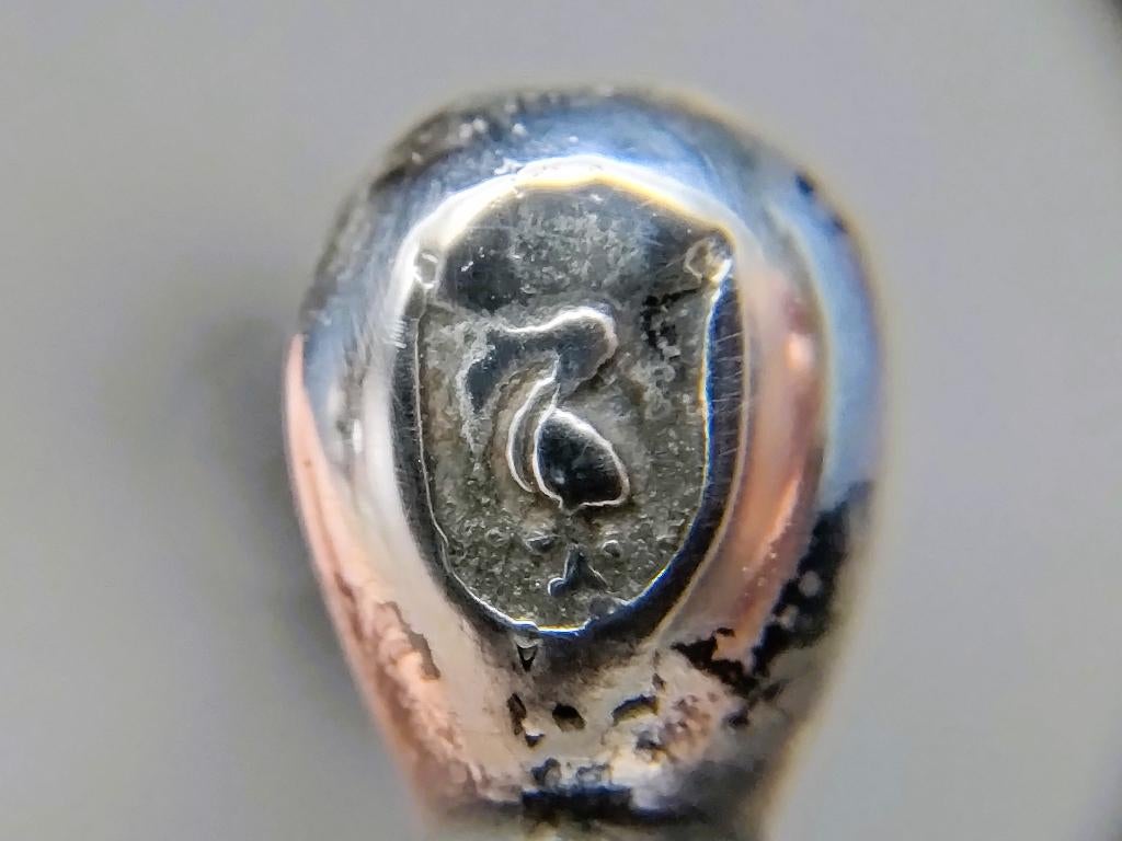 Zilveren pijpkomfoor, J. van der Toorn 2, Den Haag, 1787, Verzenden, Zilver
