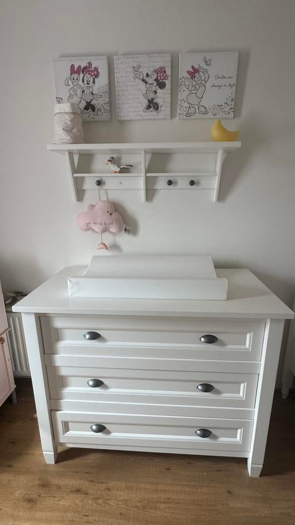 Commode met wandplankje, Ophalen, Gebruikt, 50 tot 70 cm, 100 cm of meer