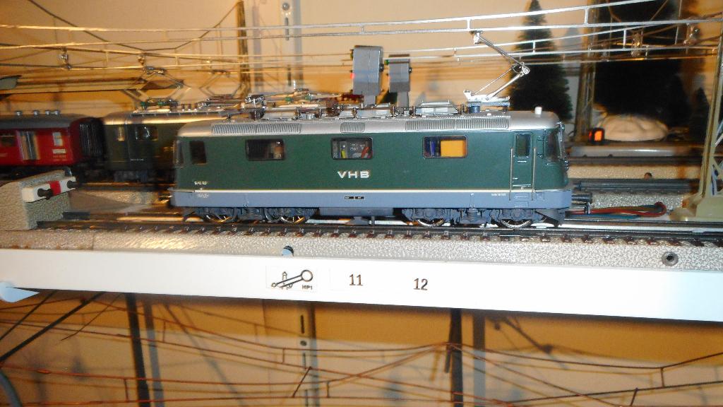 HAG 279 Zwitserse loc RE 4/4 II  v.d. VHB top ,ovp ,Marklin, Wisselstroom, Locomotief, Nieuw, Ophalen of Verzenden