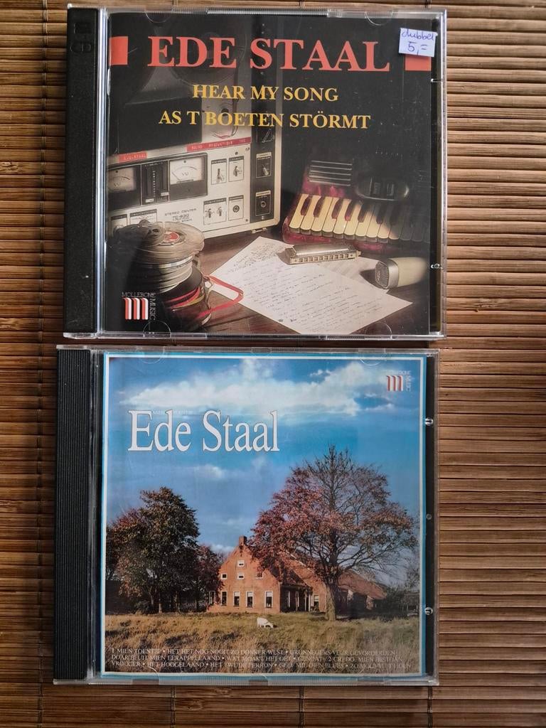 2x cd Ede Staal, Ophalen of Verzenden, Zo goed als nieuw, Levenslied of Smartlap