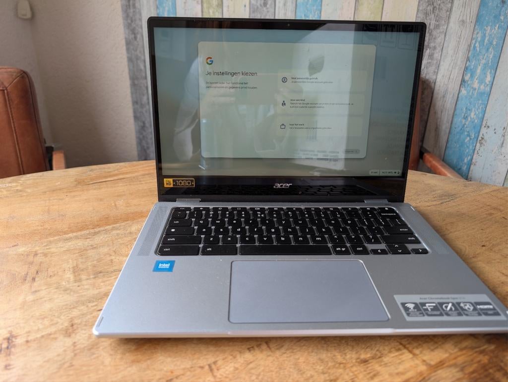 Acer Chromebook Spin 314, Computers en Software, Chromebooks, Ophalen, 14 inch, 8 GB, Touchscreen