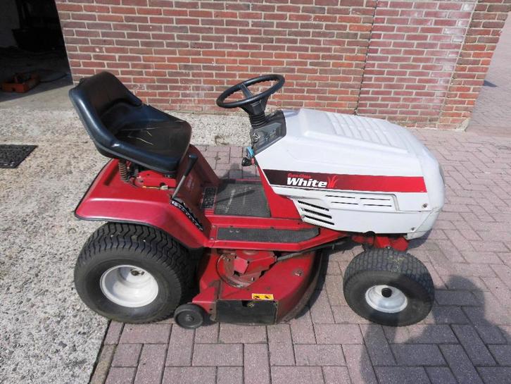 Zitmaaier MTD White  L 130, Tuin en Terras, Zitmaaiers, Gebruikt, 90 tot 120 cm, Elektrische starter, Mulchfunctie, Versnellingen