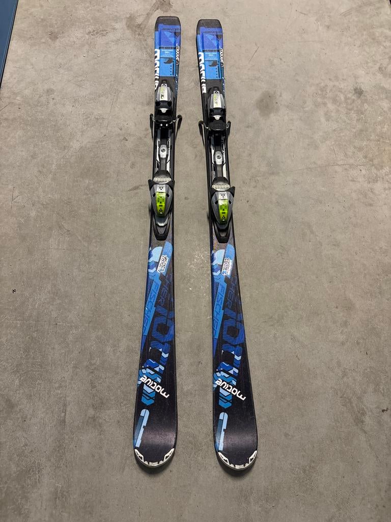 Fischer Motive Ski's met Bindingen - Blauw/Zwart, Ophalen, 140 tot 160 cm, Carve, Skiën