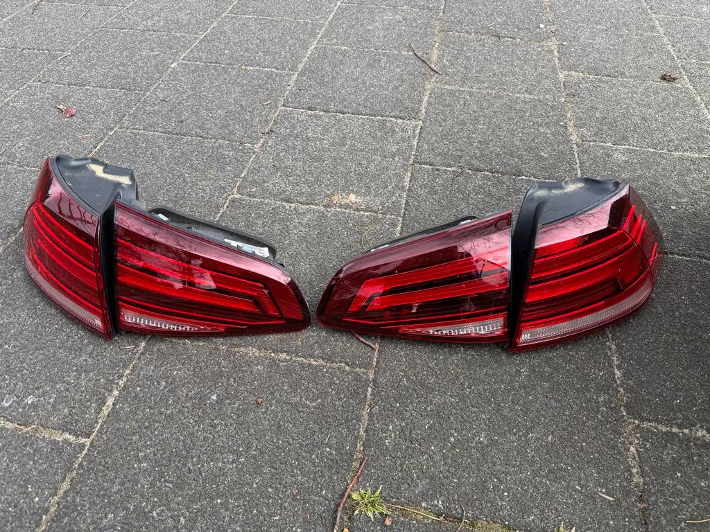 Golf 7.5 LED achterlichten set origineel, Auto-onderdelen, Verlichting, Ophalen of Verzenden, Gebruikt, Volkswagen