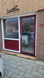 kunststof kozijn met deur, Doe-het-zelf en Verbouw, Kozijnen en Schuifpuien, Ophalen, Kunststof, Deurkozijn, 225 cm of meer