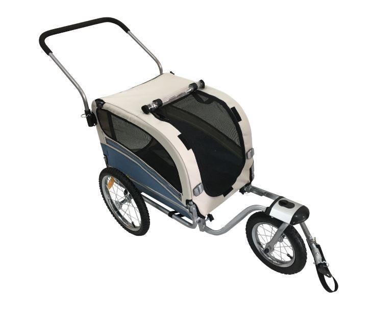 Fietskar Jogger Opvouwbaar Fietskar Hondenbuggy nu € 199,00