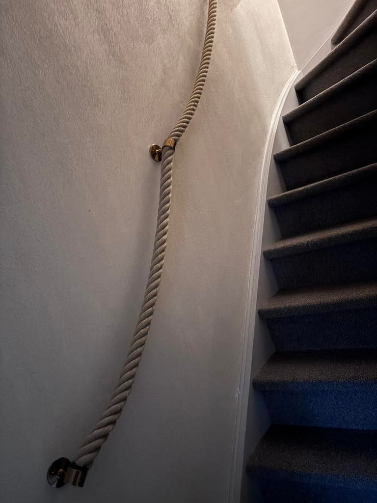 Trapleuningen van  scheepstouw, Ophalen, Gebruikt, 4 meter of meer