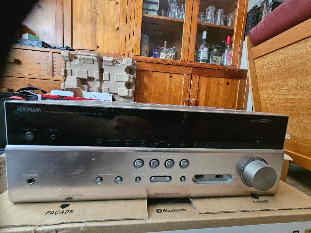 Yamaha RX-V681 tuner versterker, Yamaha, Ophalen of Verzenden, Zo goed als nieuw, 120 watt of meer