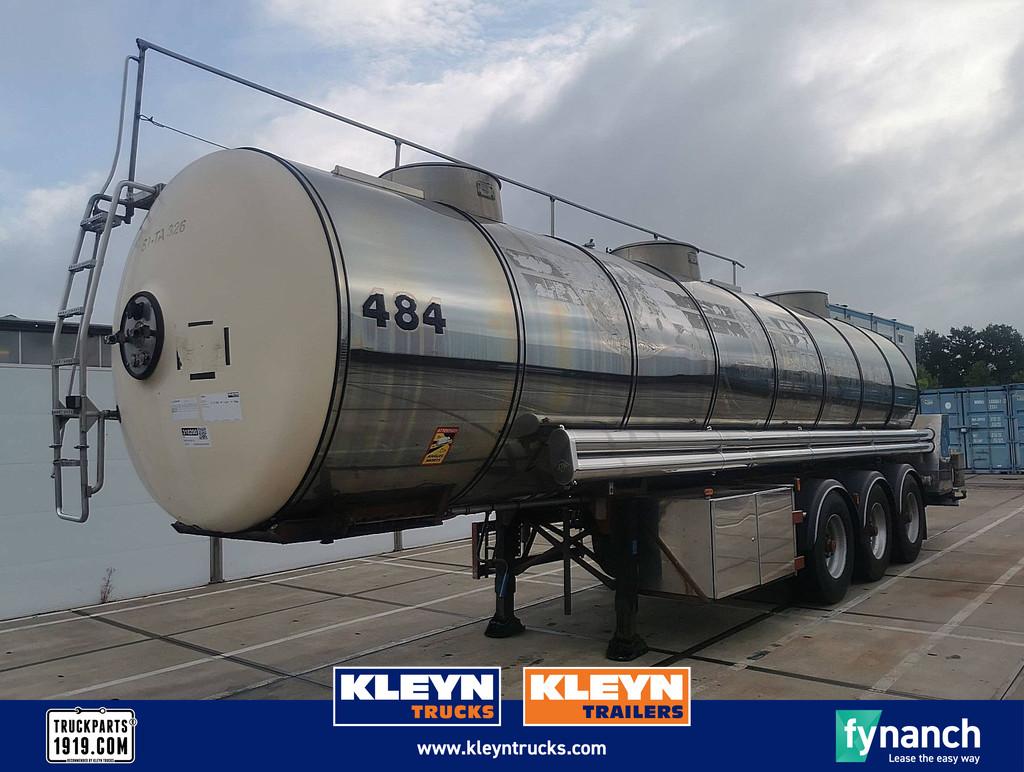 MAGYAR SR 34 FOODSTUFF pump webasto 25m3, Auto's, Vrachtwagens, Bedrijf, ABS, Zilver of Grijs, Aanhangers en Opleggers