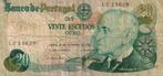 Portugal 20 escudos 1978 - VF, Verzenden, Overige landen, Los biljet