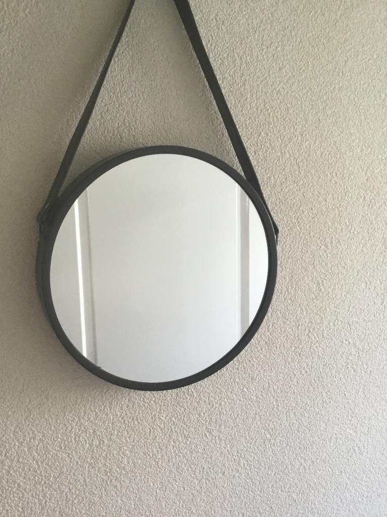 Spiegel, Huis en Inrichting, Ophalen, Minder dan 50 cm, Gebruikt, Rond