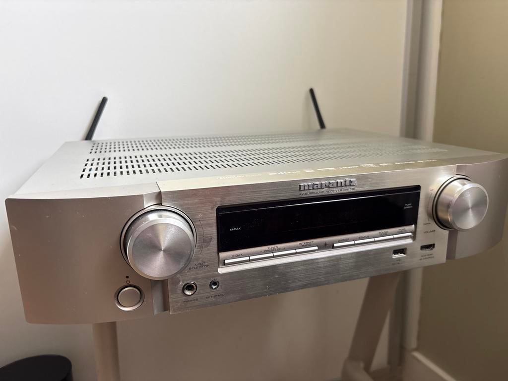 Marantz NR1510 AV Surround Receiver, Audio, Tv en Foto, Versterkers en Receivers, Zo goed als nieuw, 60 tot 120 watt, Ophalen