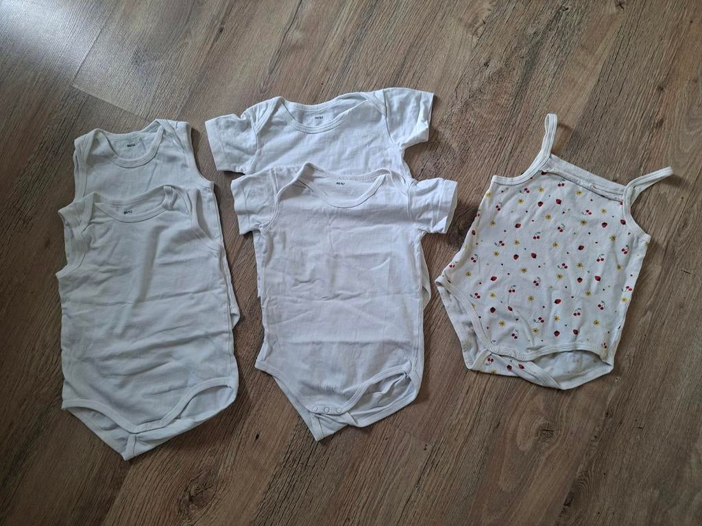 Zomer rompers 5 stuks maat 86-92, Gebruikt, Meisje, Ophalen of Verzenden, Nacht- of Onderkleding