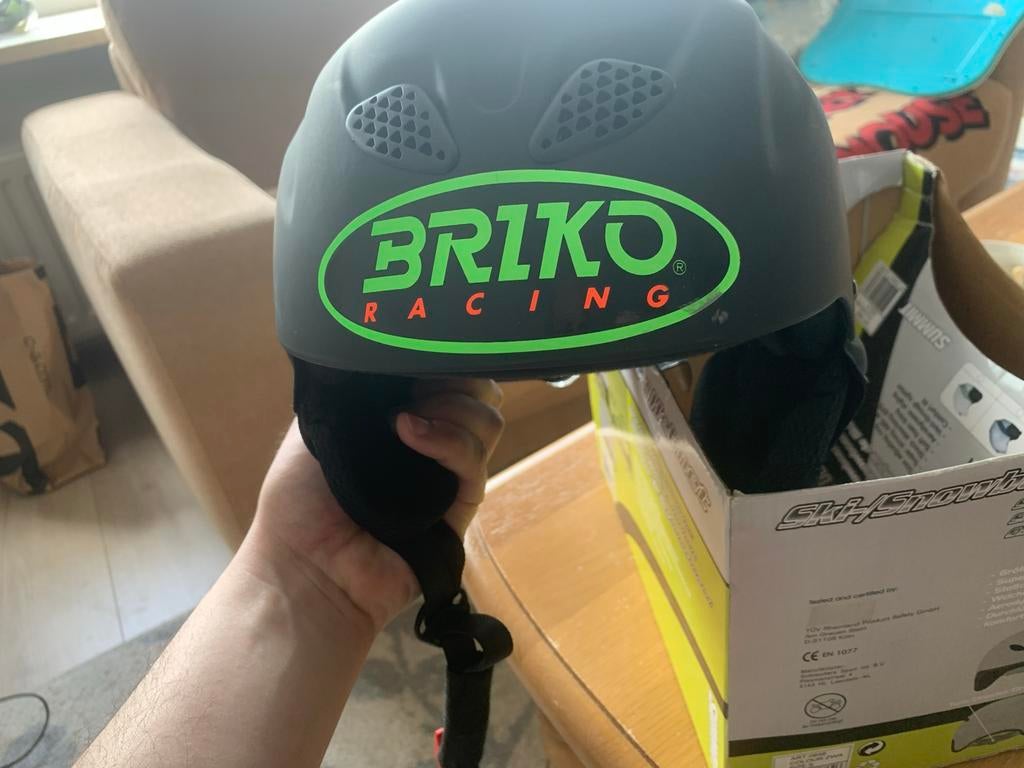 Nieuwe Briko Ski/Snowboard Helm - Maat S, Overige merken, Overige typen, Nieuw, Ophalen of Verzenden