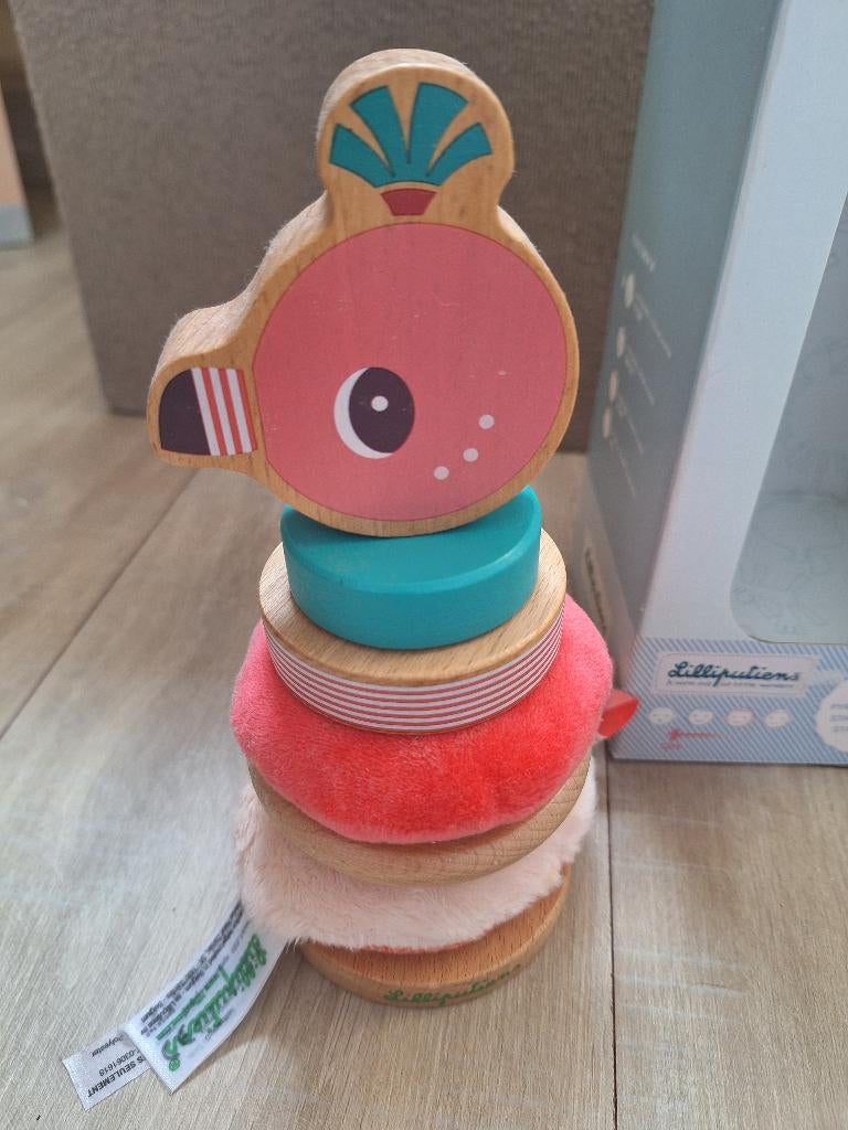 Lilliputiens stapeltoren flamingo, Ophalen, Zo goed als nieuw, Overige typen