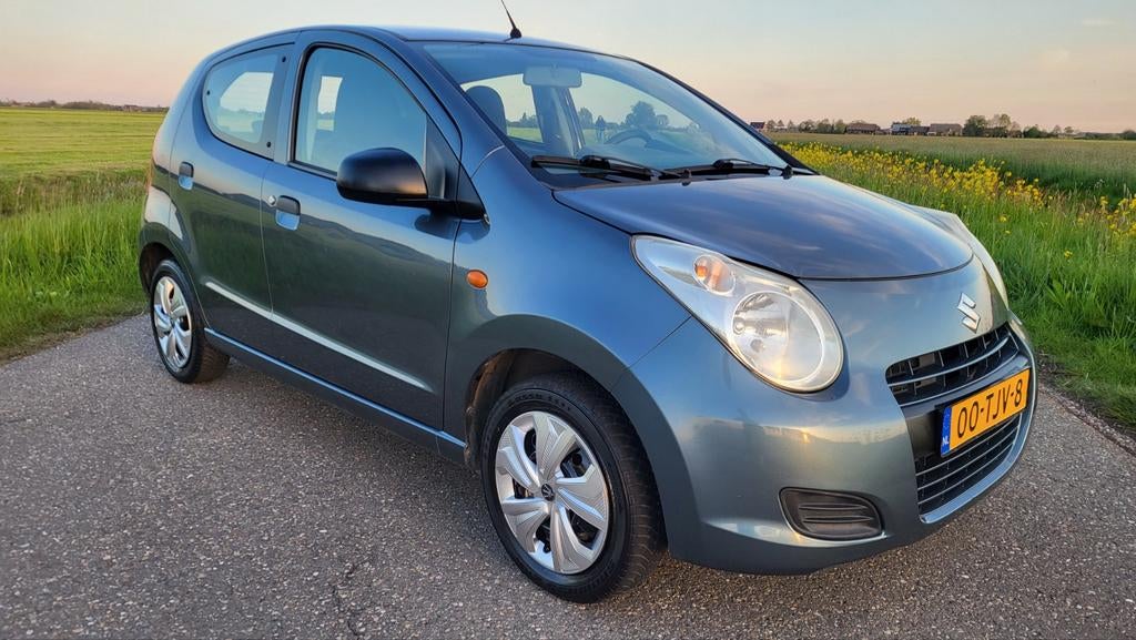 Suzuki Alto 1.0 2010 5 Drs Grijs, Auto's, Suzuki, Voorwielaandrijving, Stof, 4 stoelen, Bedrijf
