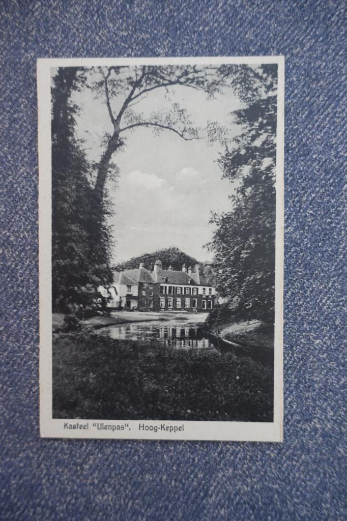 Hoog-Keppel. Kasteel Ulenpas, Verzamelen, Ansichtkaarten | Nederland, Ongelopen, Gelderland, 1940 tot 1960, Ophalen of Verzenden