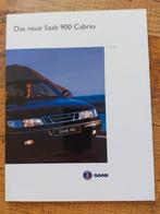 Keurige Zwitserland Saab 900 cabrio folder 1994, Ophalen of Verzenden, Zo goed als nieuw, Overige merken