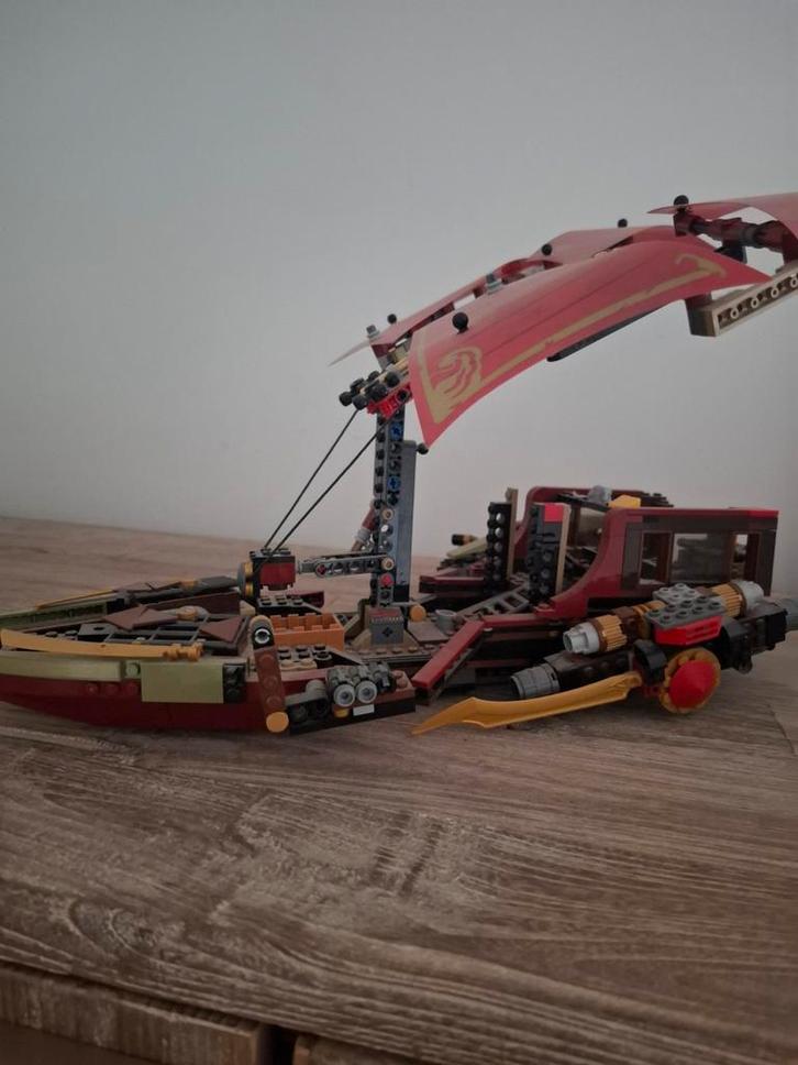 LEGO Ninjago Destiny's Bounty Schip, Kinderen en Baby's, Speelgoed | Duplo en Lego, Zo goed als nieuw, Lego, Complete set, Ophalen