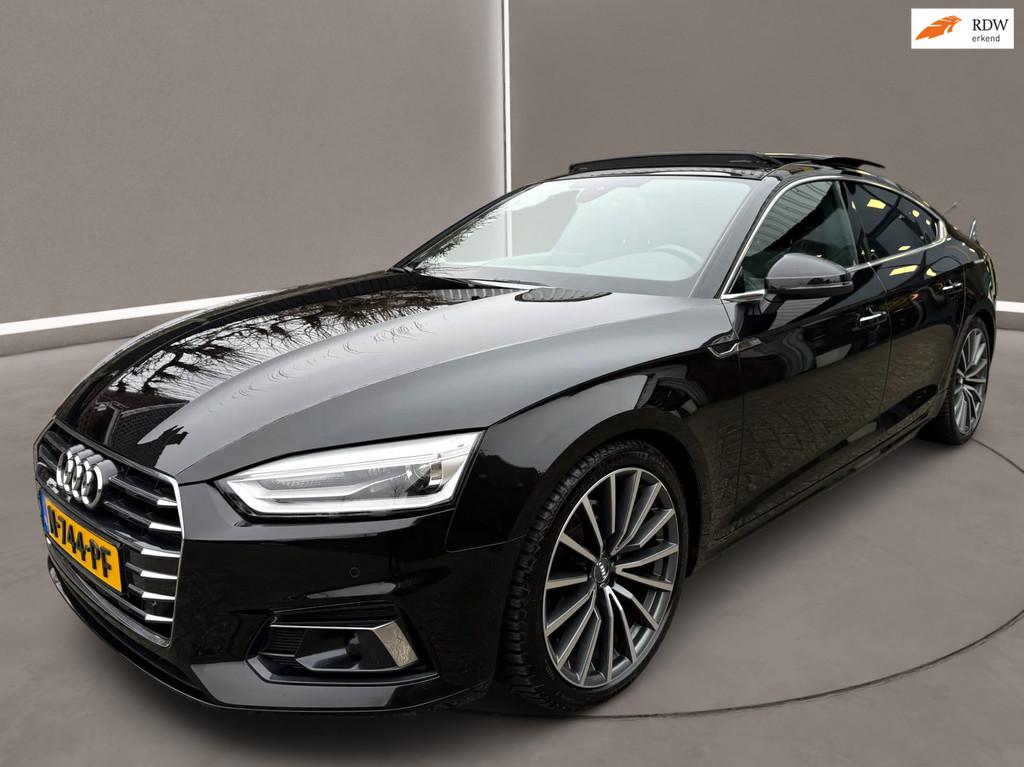 Audi A5 Sportback 2.0 TFSI Pro Line Plus 190 Pk Automaat Air, Gebruikt, Euro 6, 1984 cc, Zwart