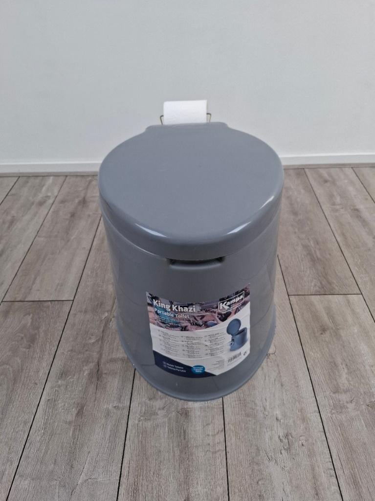 Portable toilet King Khazi, Caravans en Kamperen, Ophalen, Zo goed als nieuw