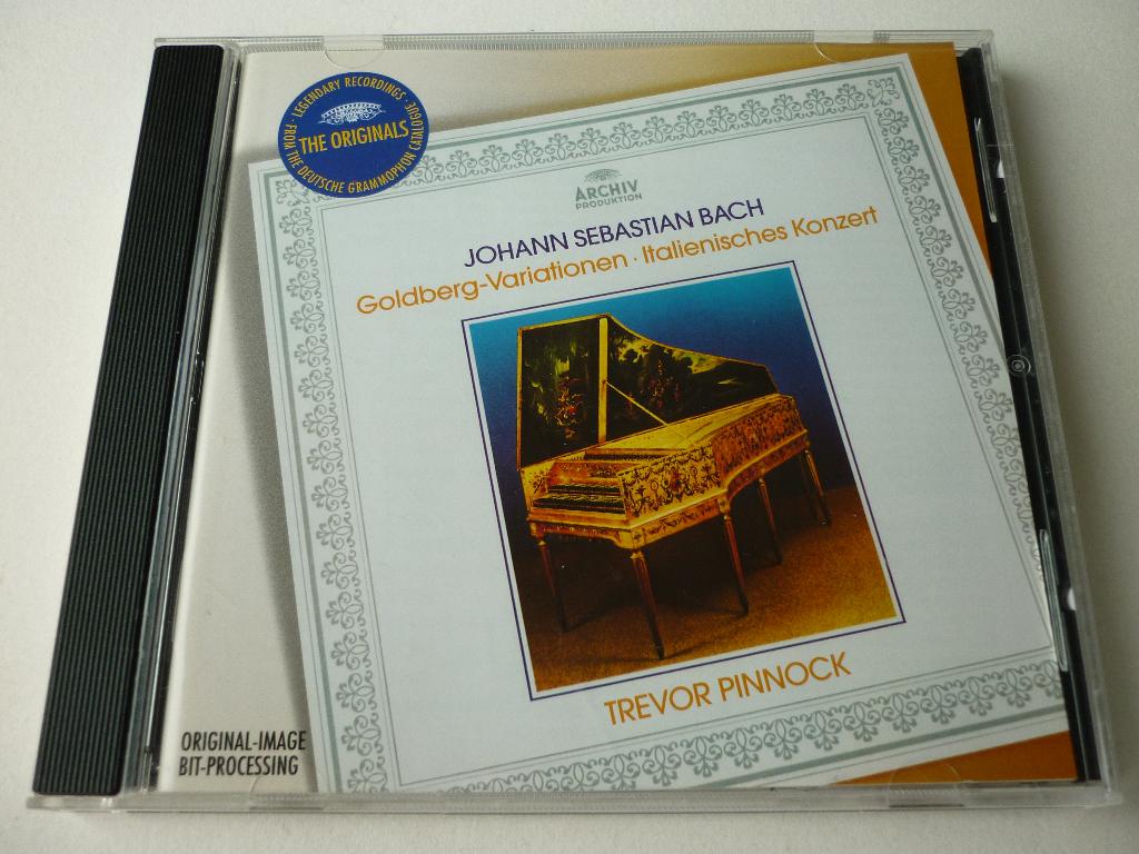 Bach, Trevor Pinnock ‎– Goldberg-Variationen, Ophalen of Verzenden, Barok, Gebruikt, Overige typen