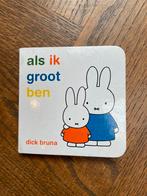 Boekje Nijntje - Als ik groot ben, Ophalen, Zo goed als nieuw