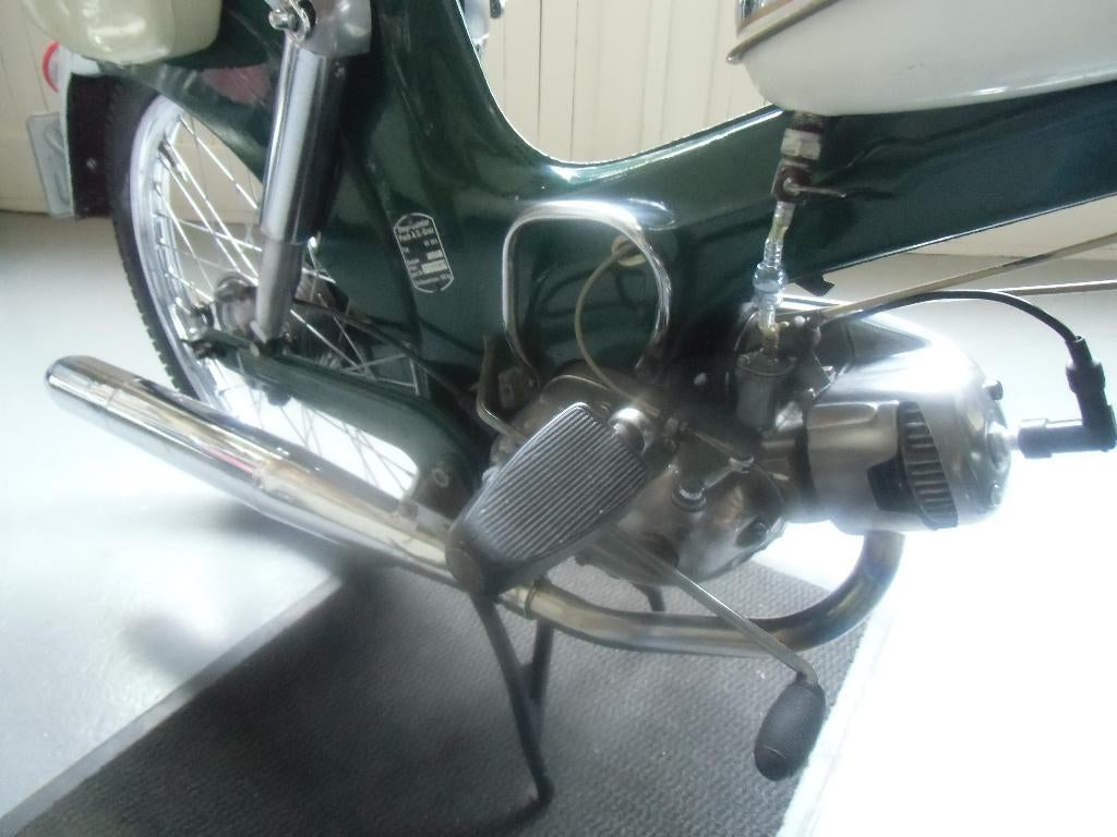 PUCH VS 50 KIKKERBEK MOOIE STAAT HOOG STUUR GROEN/BEIGÉ, Gebruikt, Overige modellen, Maximaal 45 km/u, Ophalen of Verzenden