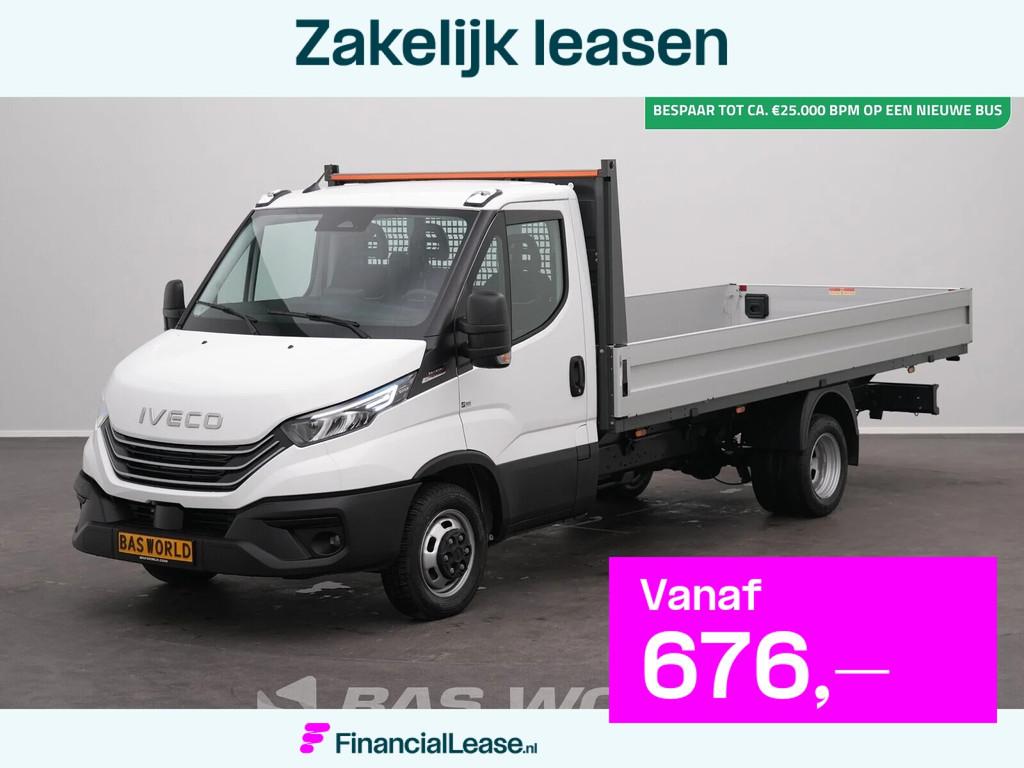 Iveco Daily 35C21 3.0L Automaat Open Laadbak 210PK Dubbelluc, Automaat, Stof, Euro 6, 4 cilinders