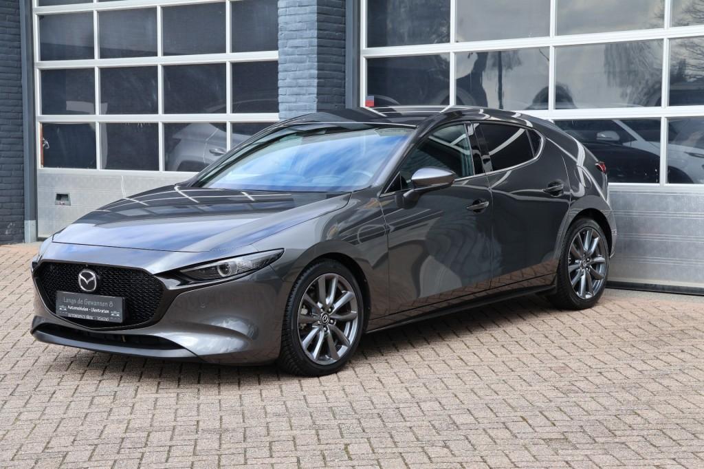 Mazda 3 2.0 e-SkyActiv-G M hybrid automaat 47547 kilometer, Auto's, 1998 cc, Gebruikt, 4 cilinders, Met garantie (alle)