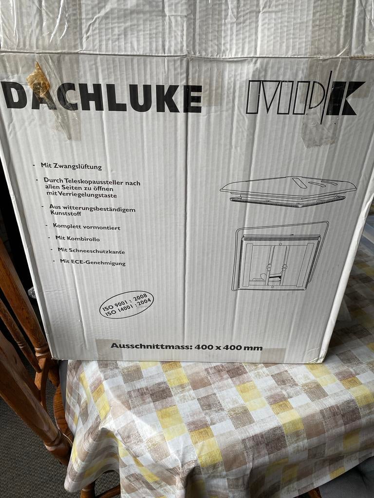 Duits kwaliteit dakluik 40x40 cm, Ophalen of Verzenden, Nieuw