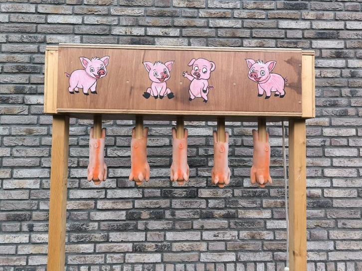 Verhuur van Oud Hollandse spellen ‘Bigvangen’, Hobby en Vrije tijd, Feestartikelen | Verhuur, Gebruikt, Overige, Ophalen