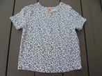 K289 Wit/zwart shirtje Hema maat 74, Gebruikt, Meisje, Ophalen of Verzenden, Hema