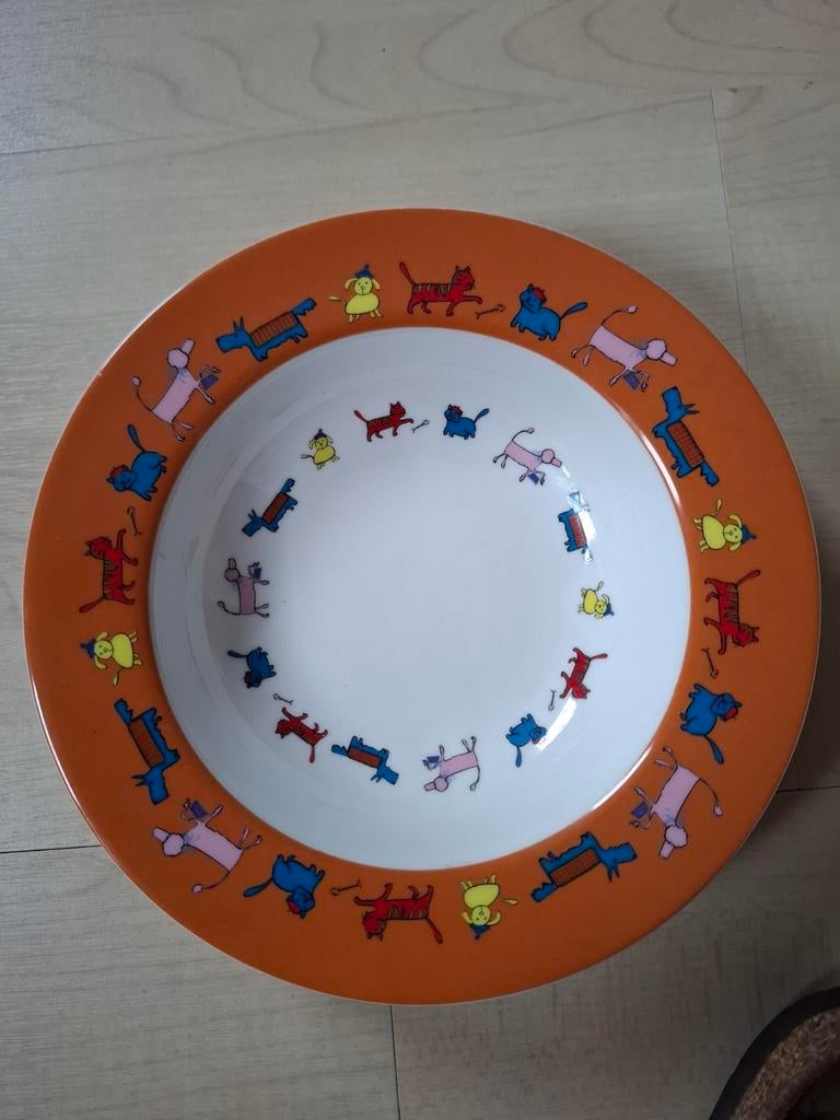 Villeroy en Boch kinderbord, Ophalen of Verzenden, Overige stijlen, Porselein, Schaal of Schalen