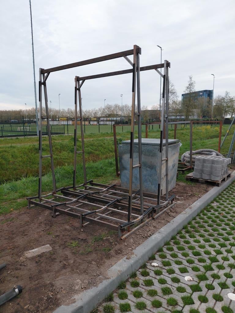 Glas- en kozijnbokken - diverse afmetingen, Gebruikt, Overige typen, 160 cm of meer, 160 cm of meer