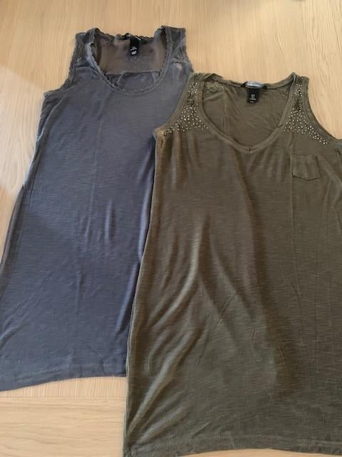 2 Zwangerschaps Topjes H&M Mama, maat Small NIEUW (R110), Kleding | Dames, Positiekleding, Nieuw, H&M Mama, Maat 36 (S), Groen