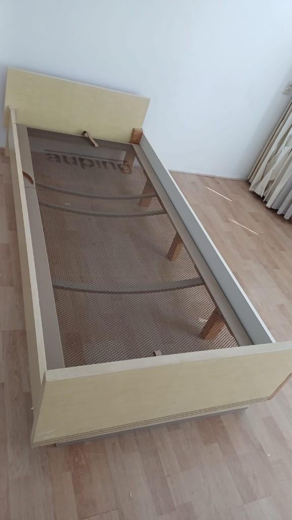 Gratis verstelbare Auping bedbodem, Ophalen, Gebruikt, 90 cm, Eenpersoons