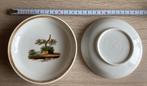 Antieke schotels beschilderd: porcelain de Paris, Bruxelles, Ophalen of Verzenden
